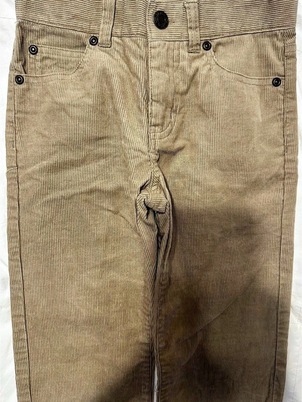 Boy’s Janie and Jack Classic Style Corduroy Brown Pants Size 7